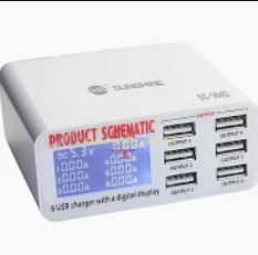 USB Current Meter 6port